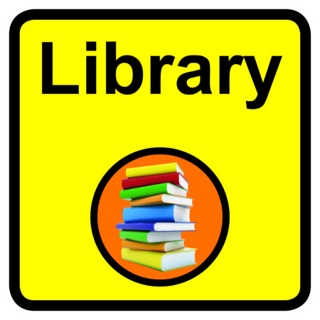 KAI110 - 300x300mm Library Dementia Sign