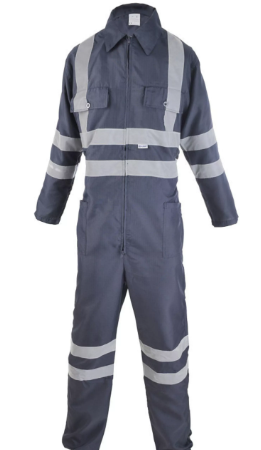 194- Navy Coverall (Flame Retardant & Antistatic)