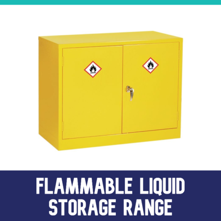 UFLC04 - Flammable Liquid Storage Cabinet - 710 x 915 x 457mm (HxWxD)