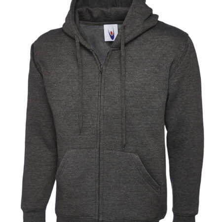 UC504 Adults Classic Full Zip Hooded Sweatshirt Unisex, 50% Polyester 50% Cotton 300GSM - Image 4