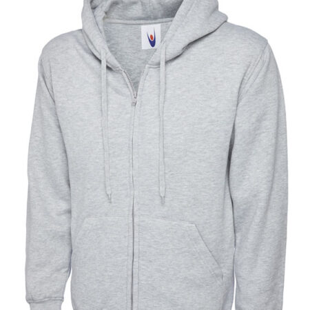UC504 Adults Classic Full Zip Hooded Sweatshirt Unisex, 50% Polyester 50% Cotton 300GSM - Image 5