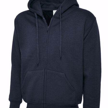 UC504 Adults Classic Full Zip Hooded Sweatshirt Unisex, 50% Polyester 50% Cotton 300GSM - Image 6