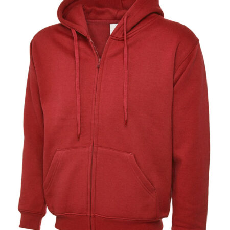 UC504 Adults Classic Full Zip Hooded Sweatshirt Unisex, 50% Polyester 50% Cotton 300GSM - Image 8