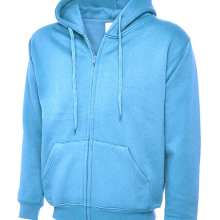 UC504 Adults Classic Full Zip Hooded Sweatshirt Unisex, 50% Polyester 50% Cotton 300GSM - Image 10