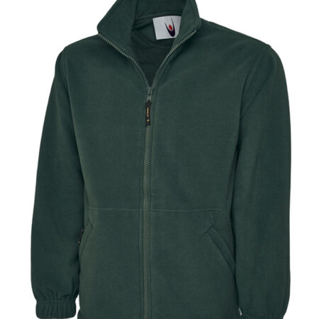 UC604 Classic Unisex Full Zip Micro Fleece Jacket 300GSM - Image 2