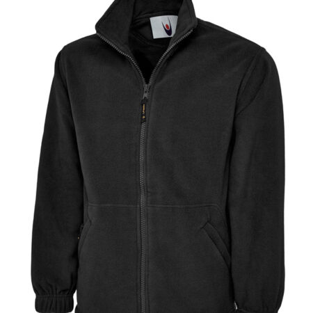UC604 Classic Unisex Full Zip Micro Fleece Jacket 300GSM - Image 3