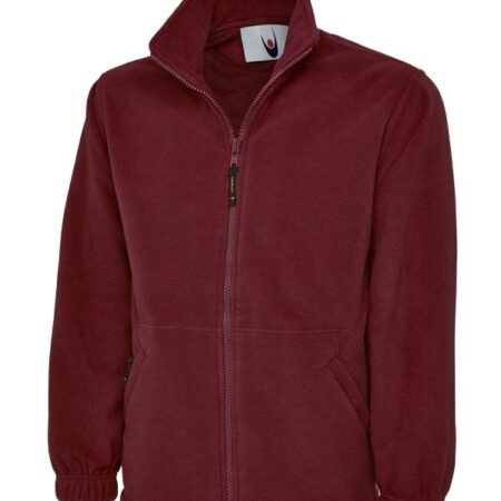 UC604 Classic Unisex Full Zip Micro Fleece Jacket 300GSM - Image 5