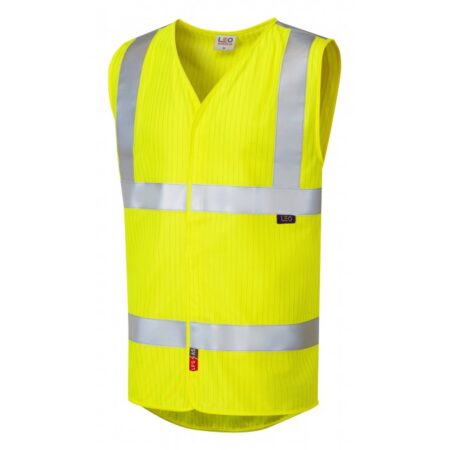 W19-Y - Class 2 LFS Anti-Static Waistcoat Yellow