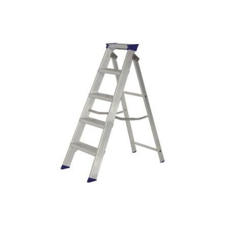304TSA1 Industrial Non-Slip Swingback Stepladders - Image 2