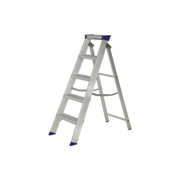 304TSA1 Industrial Non-Slip Swingback Stepladders - Image 2