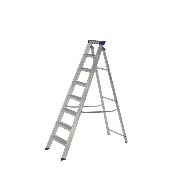 304TSA1 Industrial Non-Slip Swingback Stepladders - Image 4