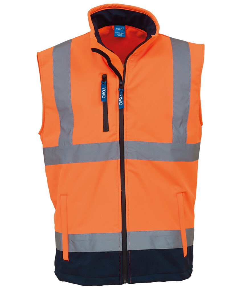 YK207 Hi-vis softshell gilet