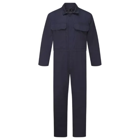 Weld-Tex® FR Basic Navy 320g flame retardant 100% cotton drill Coverall  A1+A2 B1 C1 F1