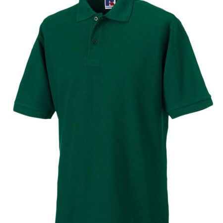599M - Russell Hardwearing Polycotton Polo - Image 4