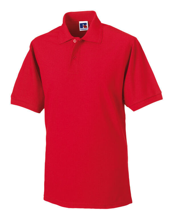 599M - Russell Hardwearing Polycotton Polo