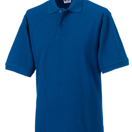 599M - Russell Hardwearing Polycotton Polo - Image 5