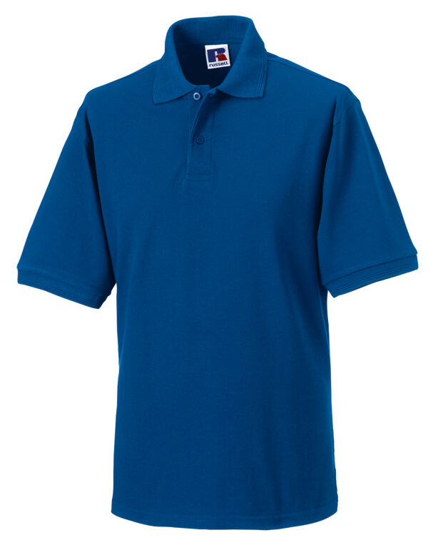 599M - Russell Hardwearing Polycotton Polo