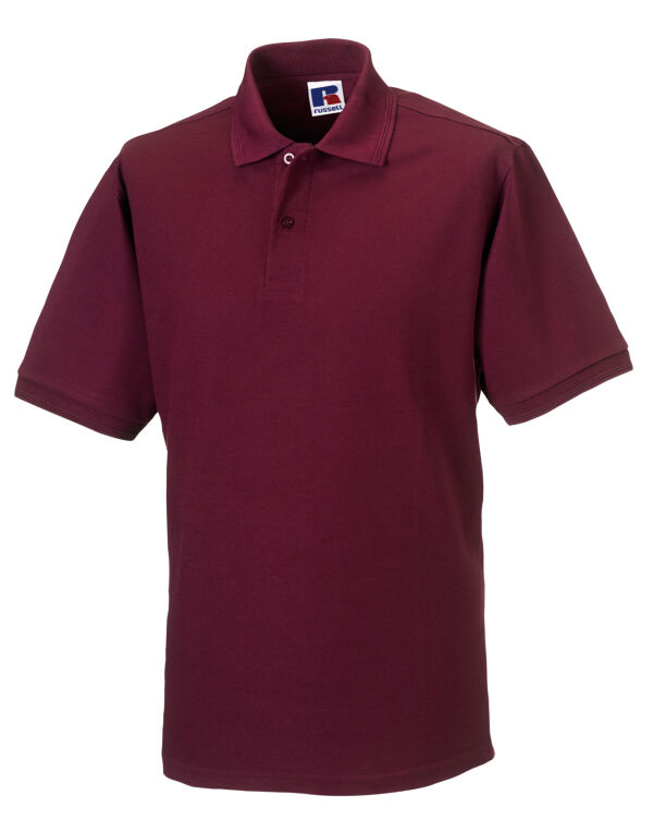 599M - Russell Hardwearing Polycotton Polo
