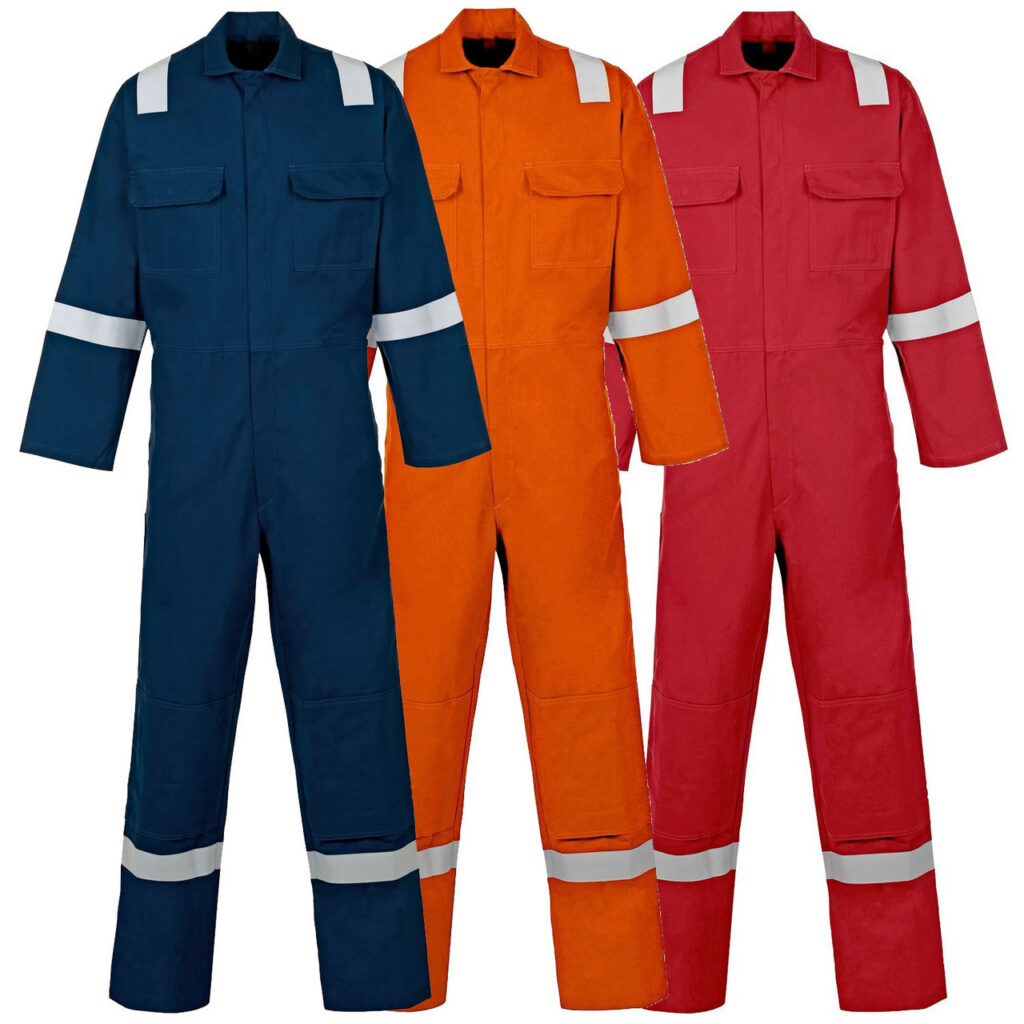 Weld-Tex® FR Standard Coverall EN ISO 11611:2015 Class 1, A1+A2 B1 C1 F1, Type B3