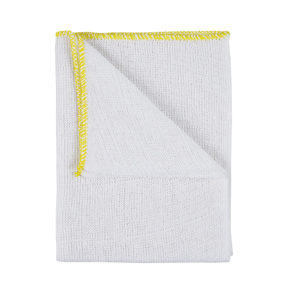 100332 - Lightweight Bleached Dishcloth 35x30cm (Box Of 10x50)