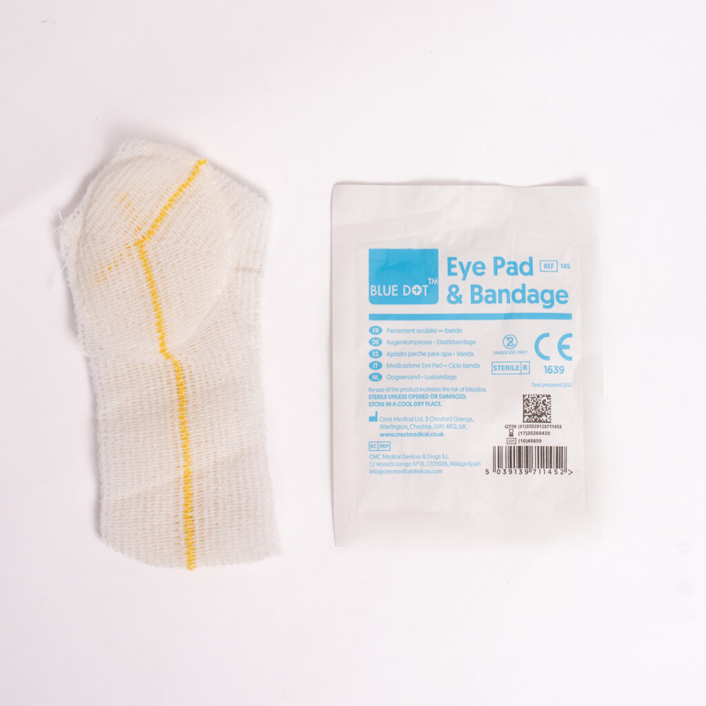145 EYE PAD DRESSING – LOOP BANDAGE