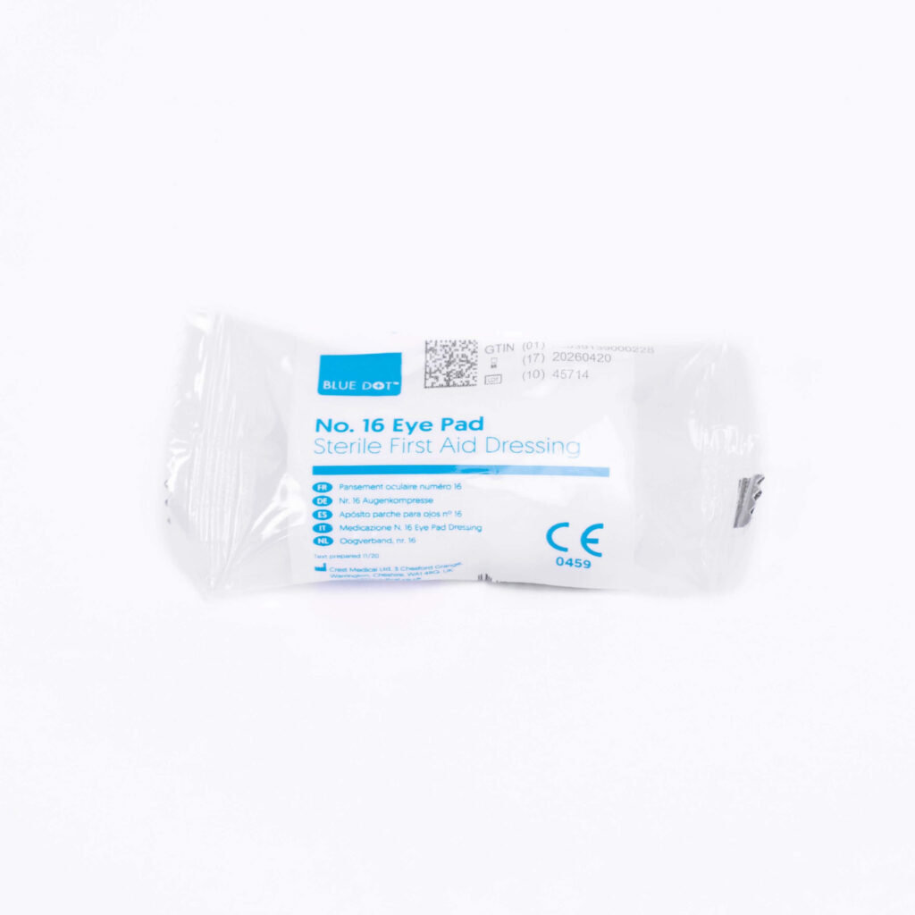 30FBDT16 - NO.16 FLOW WRAPPED EYE PAD DRESSING