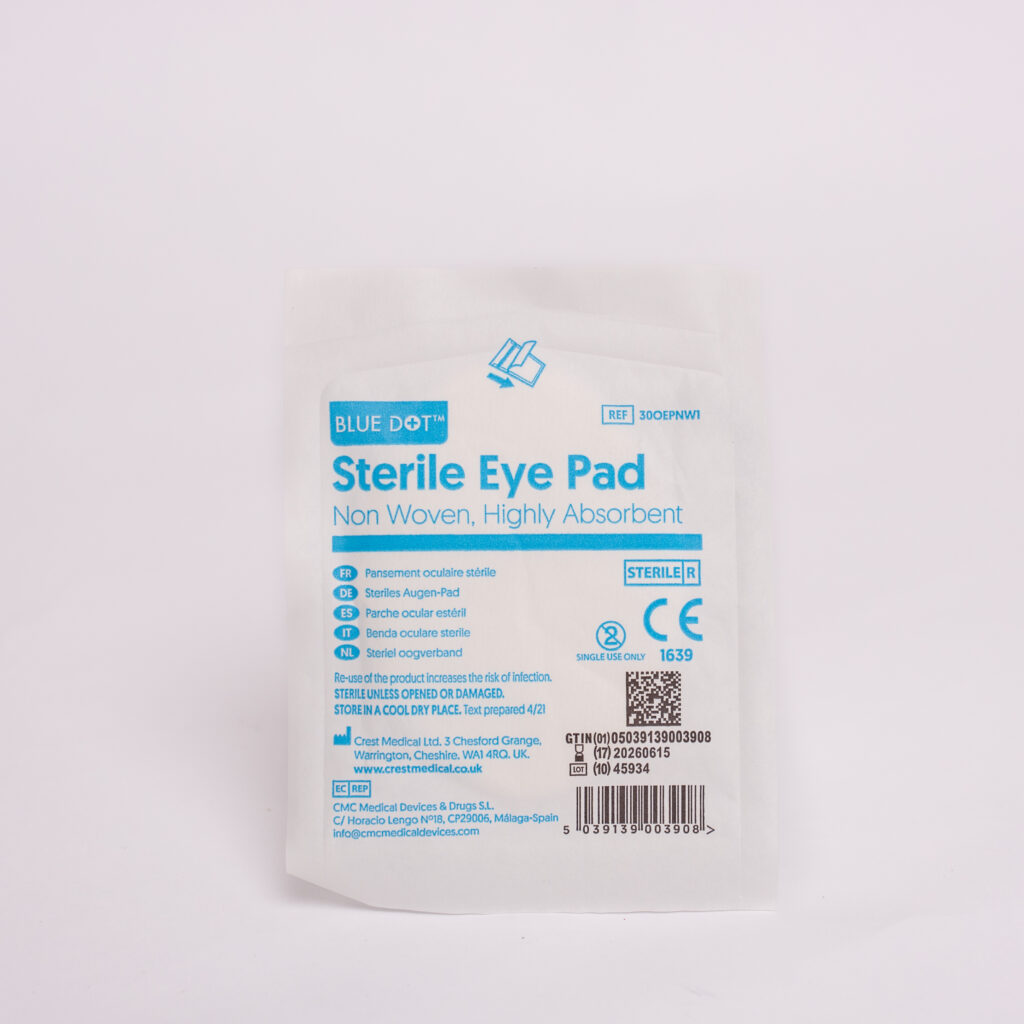 30OEPNW1 OVAL EYE PAD (WITHOUT BANDAGE)