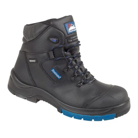 5160 HIMALAYAN Black Fully Waterproof Safety Boot