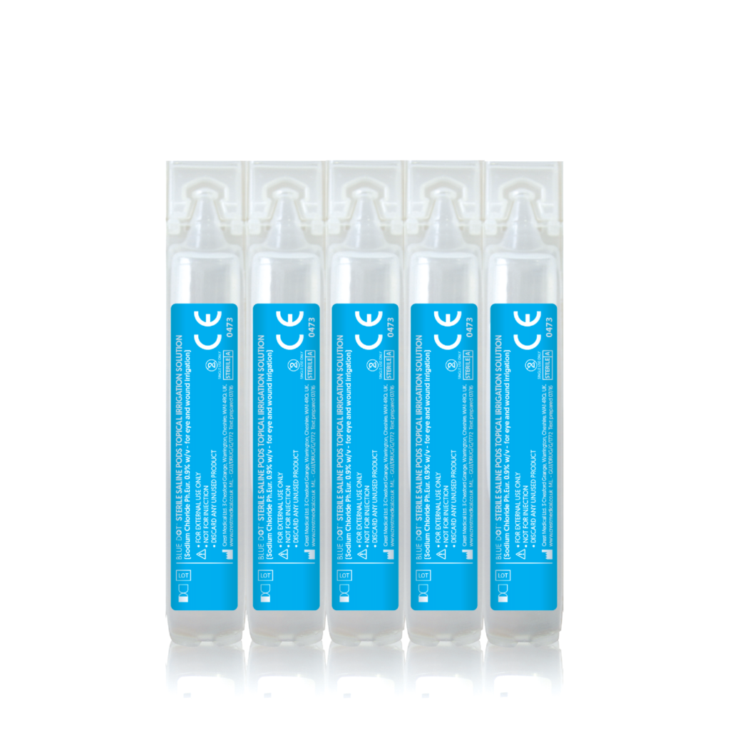 7912 - EYE WASH PODS 20ML Box Of 25