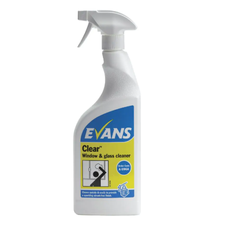 CD3066 Evans Clear Window & Glass Cleaner 750ml (case of 6)