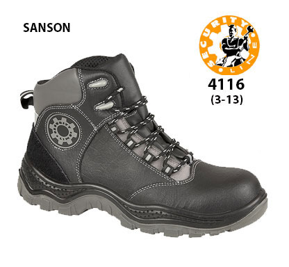 SECURITYLINE Black Non - Metallic Safety Boot