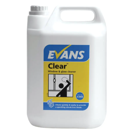 CD3064 Evans Clear Window & Glass Cleaner 5 Litre