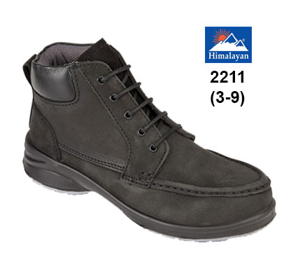 2211 - HIMALAYAN Ladies Black Star Trainer Boot