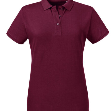 R539F Russel Ladies' Polo Organic Cotton - Image 6
