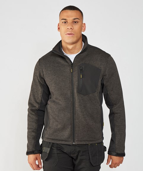 STANLEY SY022 Brady zip-through knitted fleece