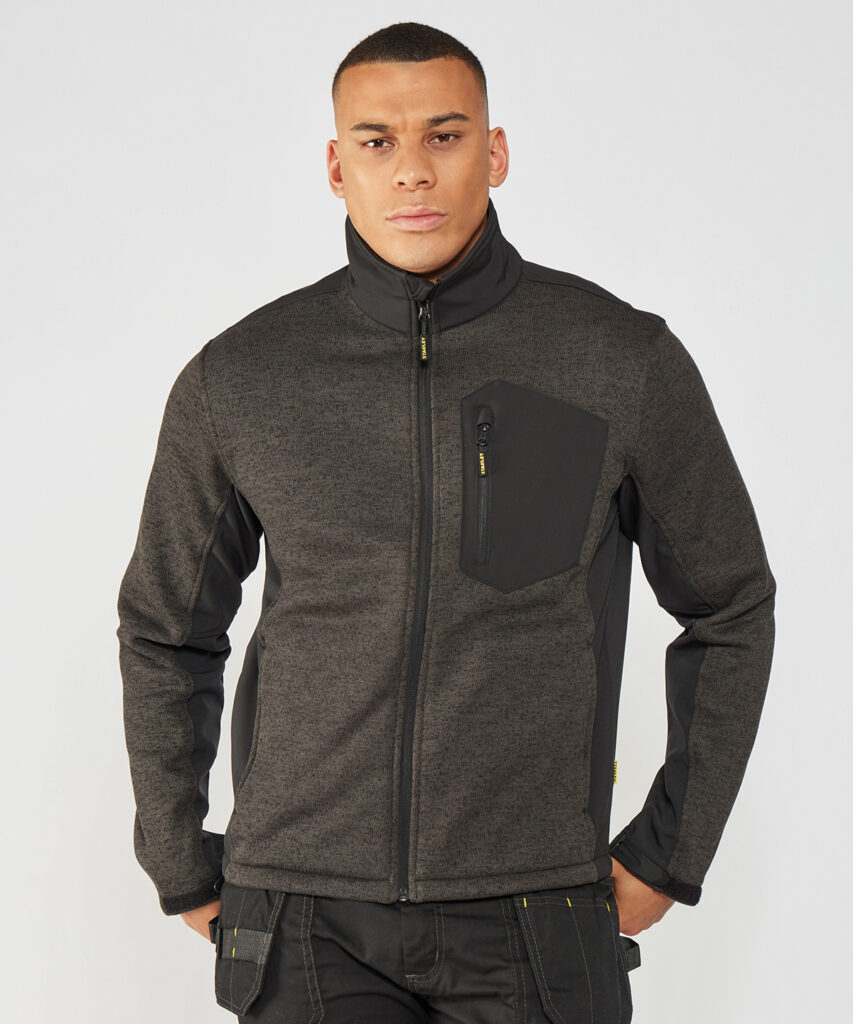 STANLEY SY022 Brady zip-through knitted fleece