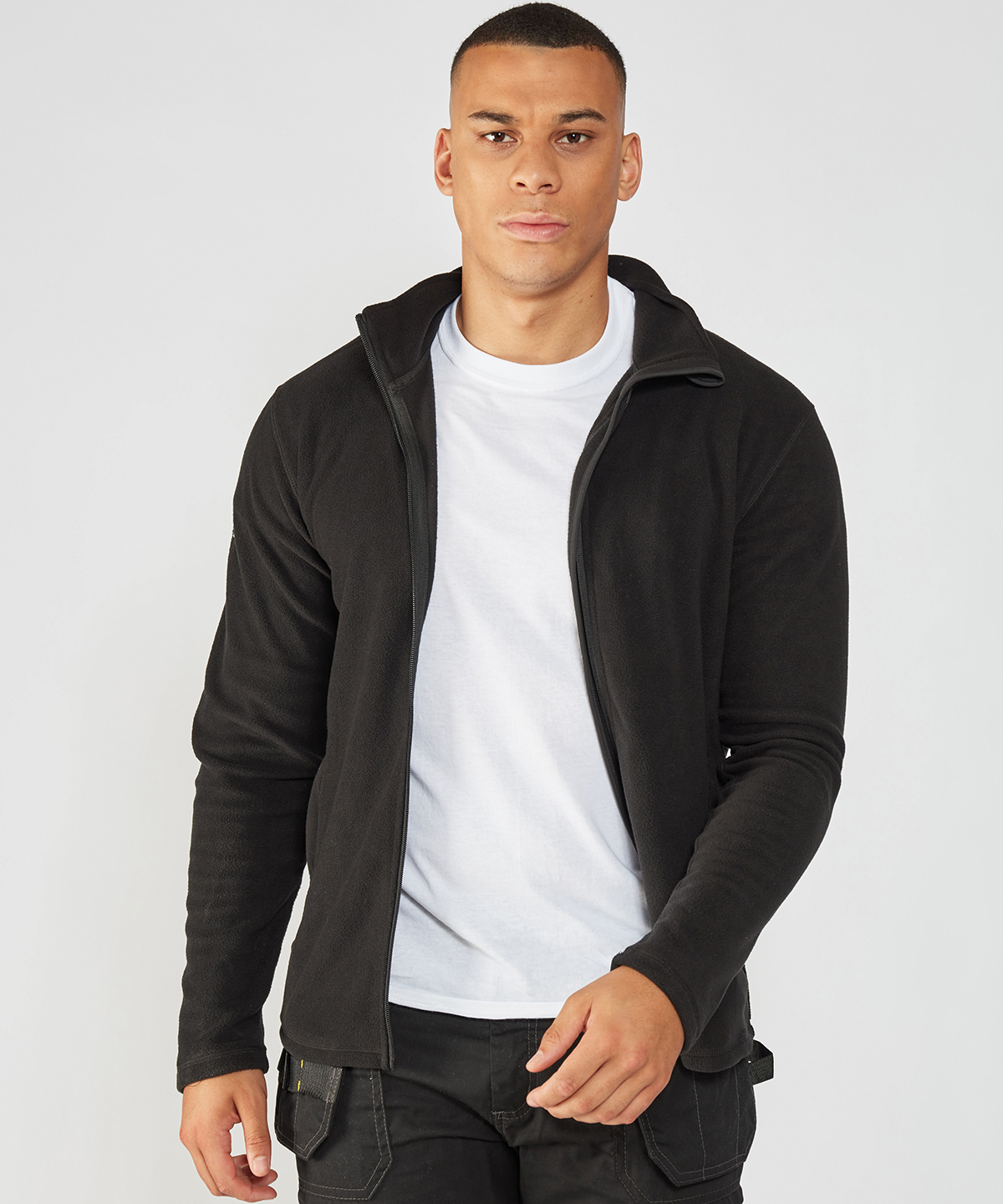 STANLEY SY023 Dixon zip-through microfleece- ideal for layering, when working outside/on-site during colder months. - Image 2