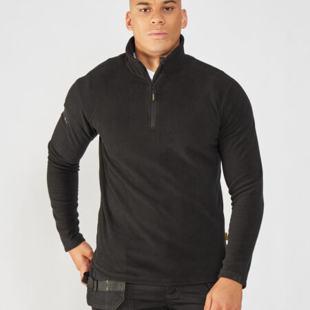 SY024 Hobson 1/4 zip microfleece - Image 3