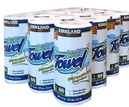 Kirkland Signature Kitchen Roll Towel, 12 x 80 Sheet Pack