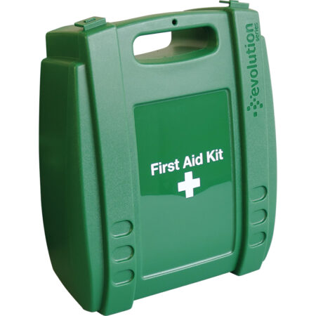 K3031SM - Evolution British Standard Compliant Workplace First Aid Kit in Green Case Small, Medium or Large - Image 2