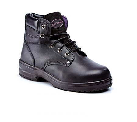 LT753 LADIES BLACK DERBY BOOT S1P SRC