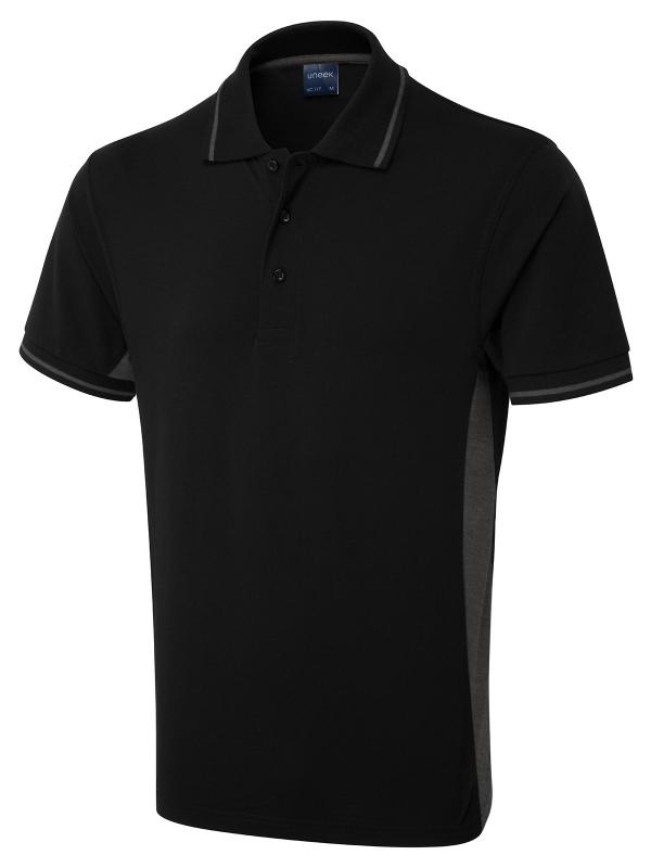 Two Tone Polo Shirt 50% Polyester, 50% Cotton 200GSM-UC117 -