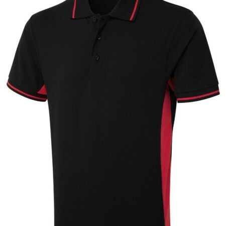 Two Tone Polo Shirt 50% Polyester, 50% Cotton 200GSM-UC117 - - Image 4