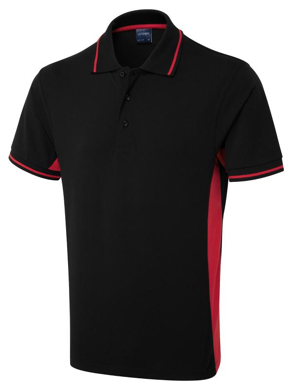 Two Tone Polo Shirt 50% Polyester, 50% Cotton 200GSM-UC117 -