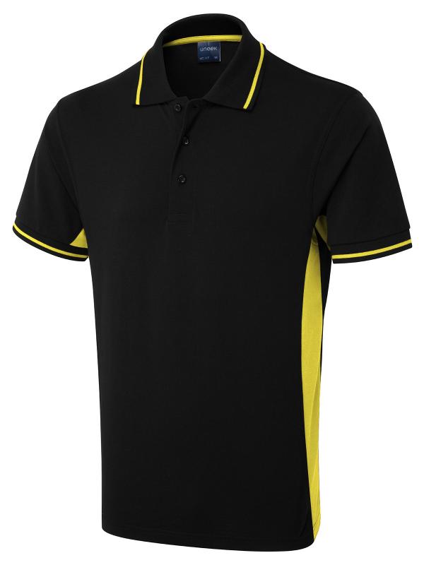Two Tone Polo Shirt 50% Polyester, 50% Cotton 200GSM-UC117 -