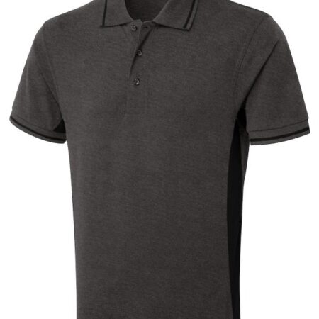 Two Tone Polo Shirt 50% Polyester, 50% Cotton 200GSM-UC117 - - Image 2