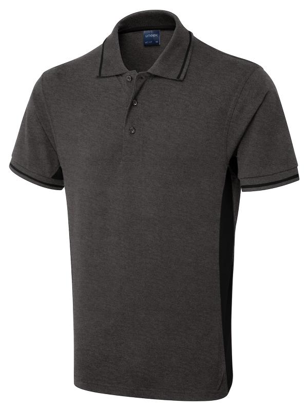 Two Tone Polo Shirt 50% Polyester, 50% Cotton 200GSM-UC117 -