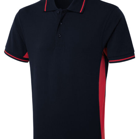 Two Tone Polo Shirt 50% Polyester, 50% Cotton 200GSM-UC117 - - Image 5