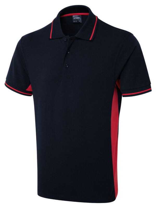 Two Tone Polo Shirt 50% Polyester, 50% Cotton 200GSM-UC117 -
