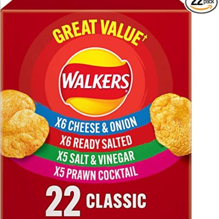 Walkers Classic Variety Multipack Crisps Box